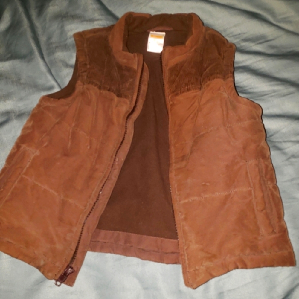Gymboree corduroy bubble vest